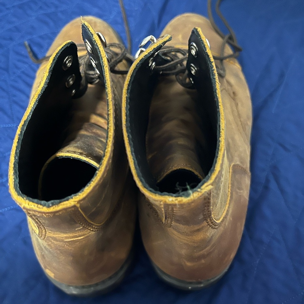 Thursday boots “President” size 10.5 men’s U.S.  worn trice.  Color:Tobacco